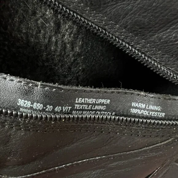 Urban Outfitters Vagabond Leather Boots Chunky Heel Platform Whimsigoth Booties - Picture 4 of 9